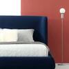 Nordic High-Grade Navy Blue Velvet Super Soft Bed Frame
