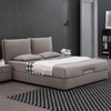 806 home furniture bedroom modern luxury beds fabric storage queen bed