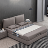 806 home furniture bedroom modern luxury beds fabric storage queen bed